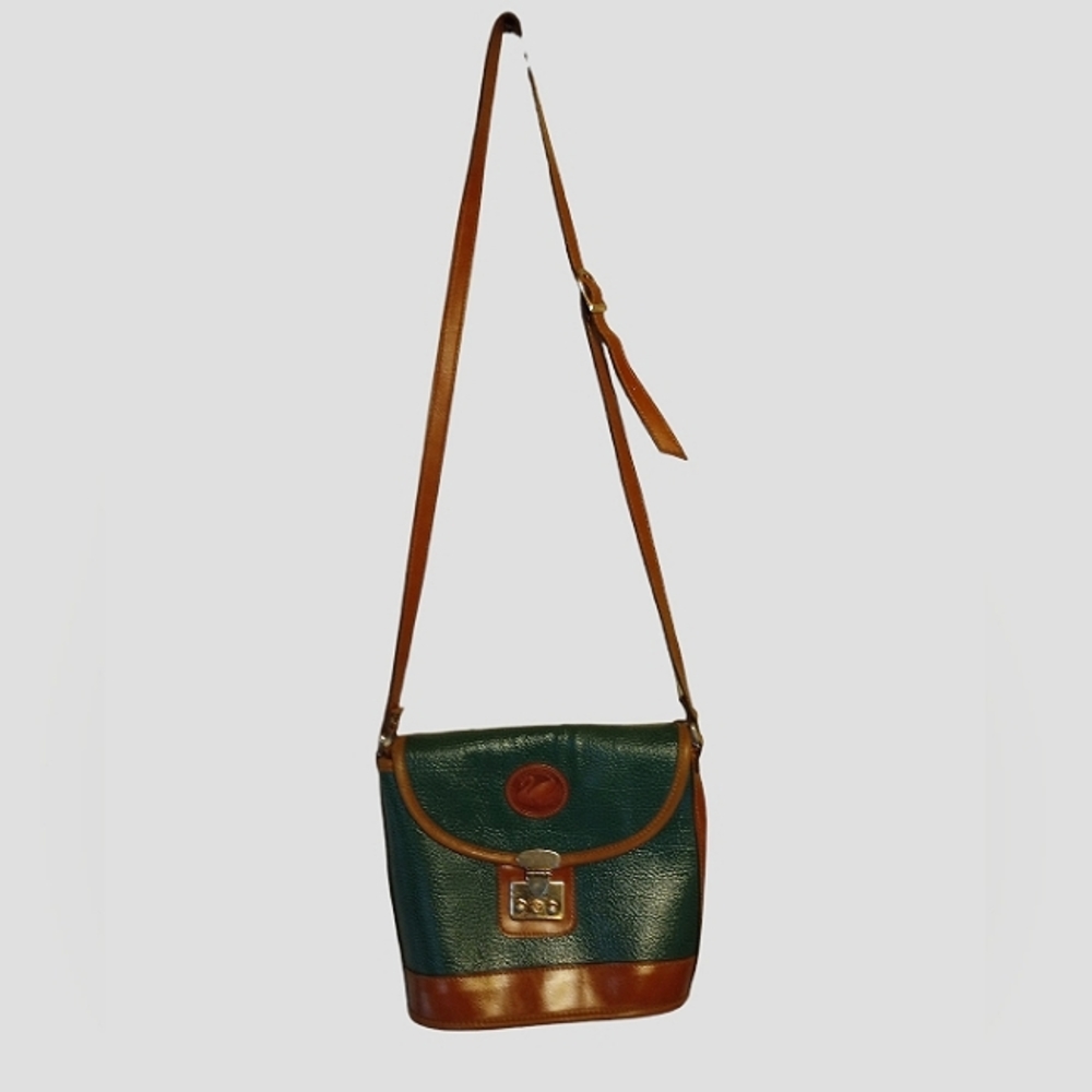Dianne Berkely American Leather Crafters Crossbody Handbag